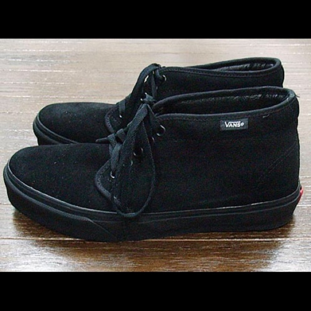 Vans Suede All Black Chukka Boot