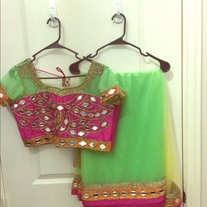 Designer Saree (never worn) with matching blouse