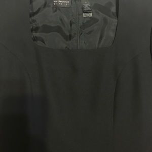 Liz Claiborne Dresses - Classic Shortsleeve Black Dress Liz Claiborne Dresses - Classic Shortsleeve Black Dress