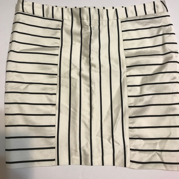 🎈TART White & Black Stripe Pencil Skirt SK-14 - Picture 2 of 3