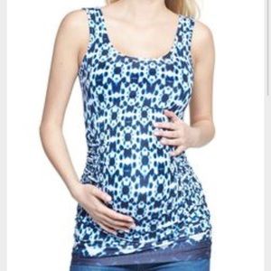 Tart Collections Bump Maternity Tank-circle tiedie