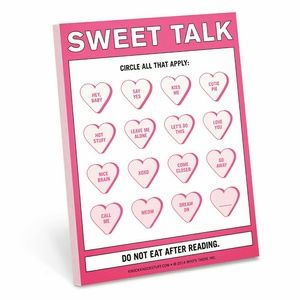 🚫SOLD sweet Talk Notes💝KnockKnock Stationary Pad