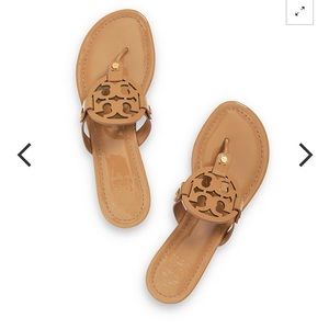 Tory Burch Miller Sandal Patent Leather