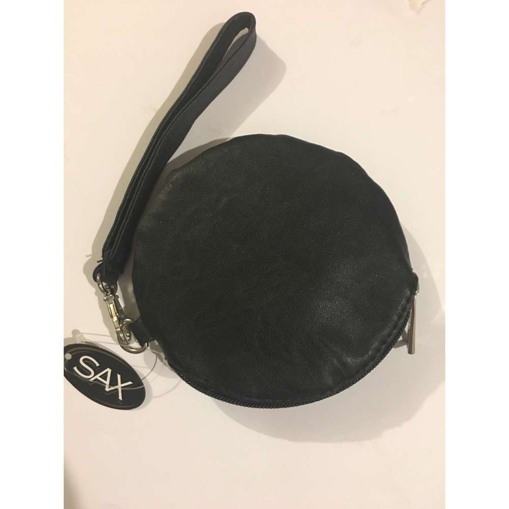 Wristlet Mini Purse Black with Bling (defective now) - Picture 2 of 5