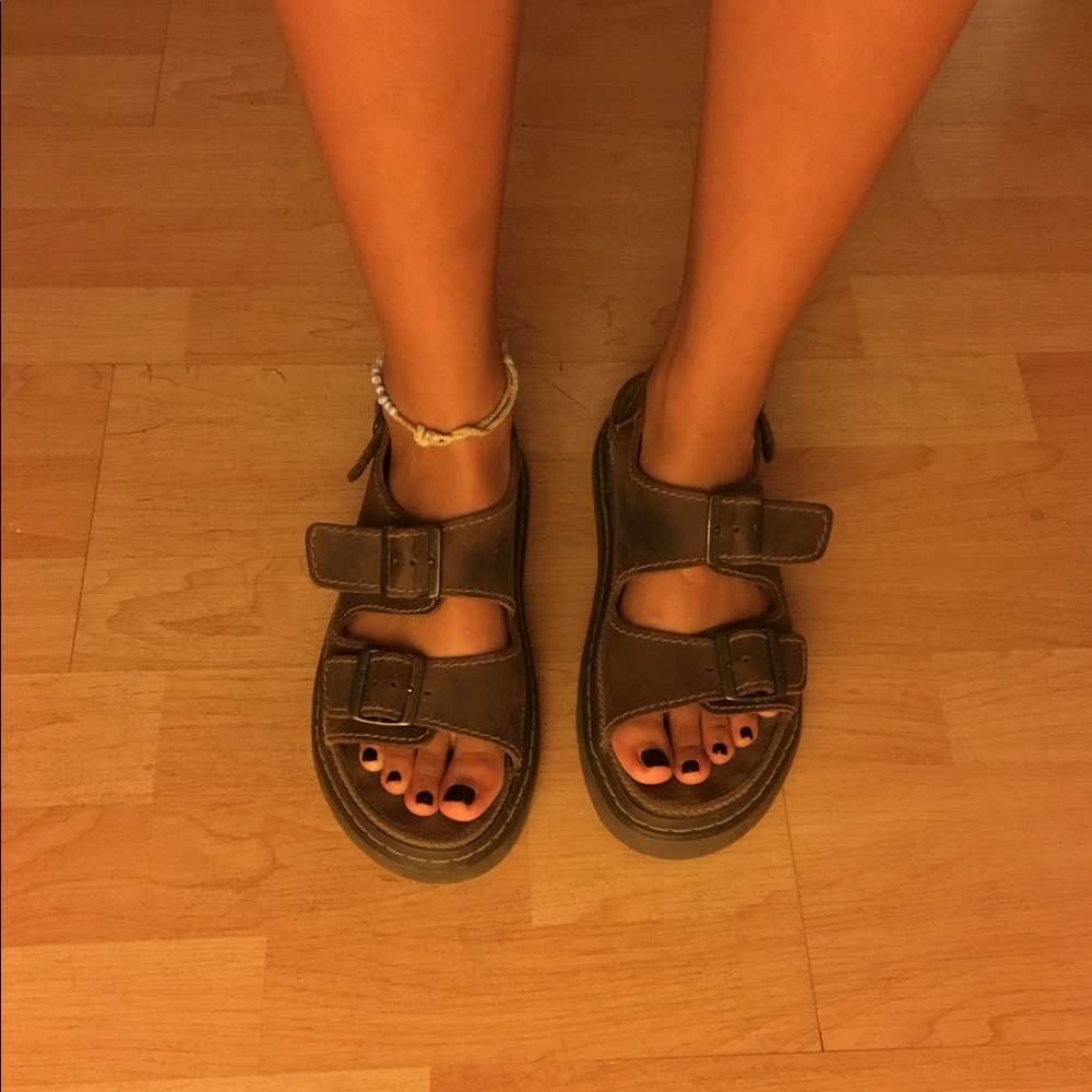 Bass Platform Sandals