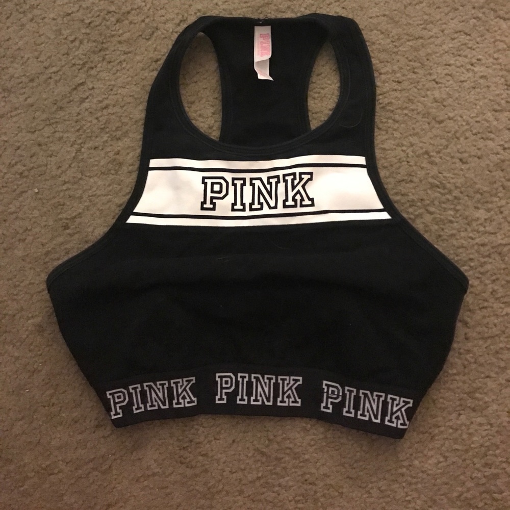 Pink Sports Bra