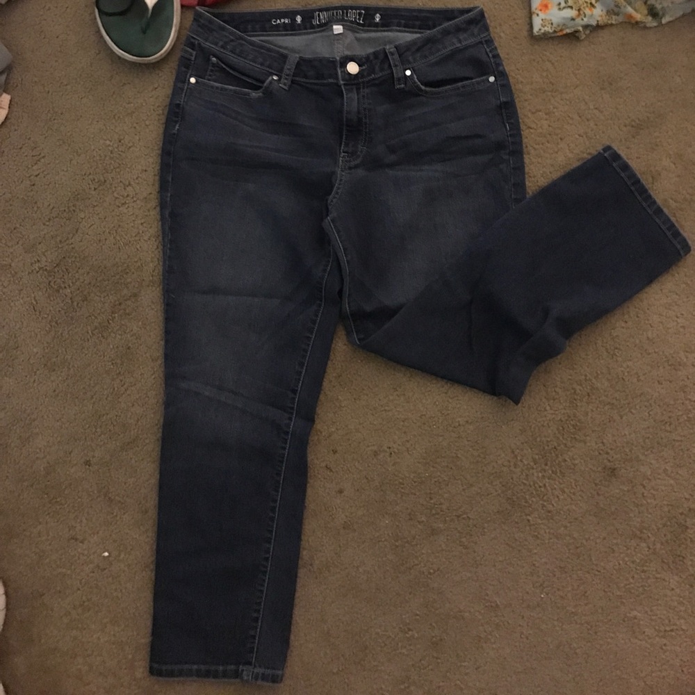Jennifer Lopez Capri Jeans