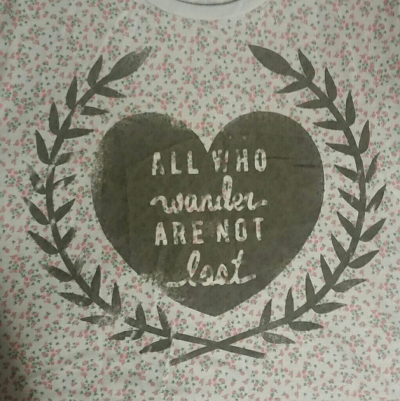 All Who Wander are Not Lost XL shirt - Picture 2 of 4