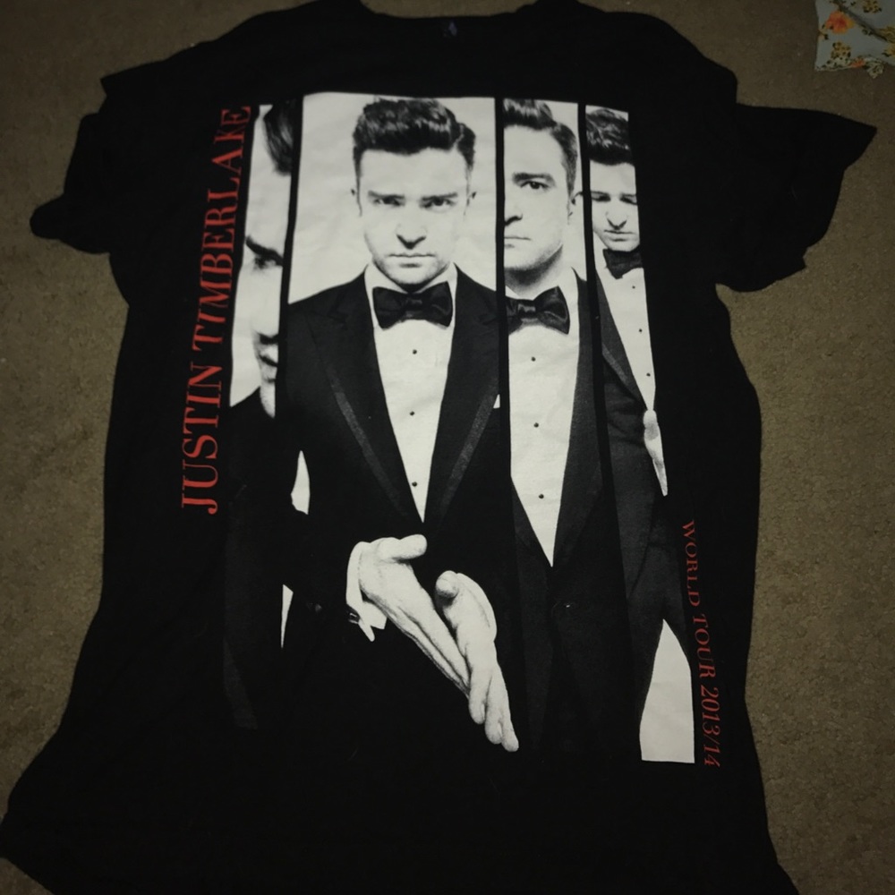 Justin Timberlake World Tour Shirt