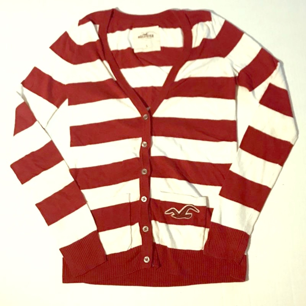 Hollister Striped cardigan