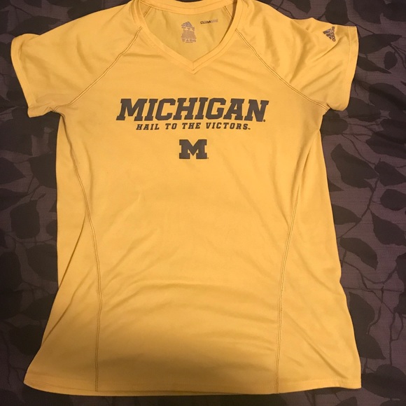 adidas Tops - Adidas ClimaLite Michigan V Neck