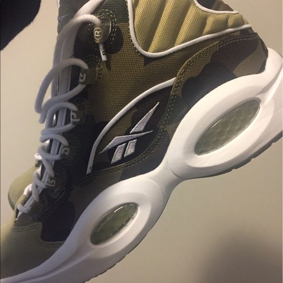 Bape Reebok Questions RARE!!! - Picture 3 of 3