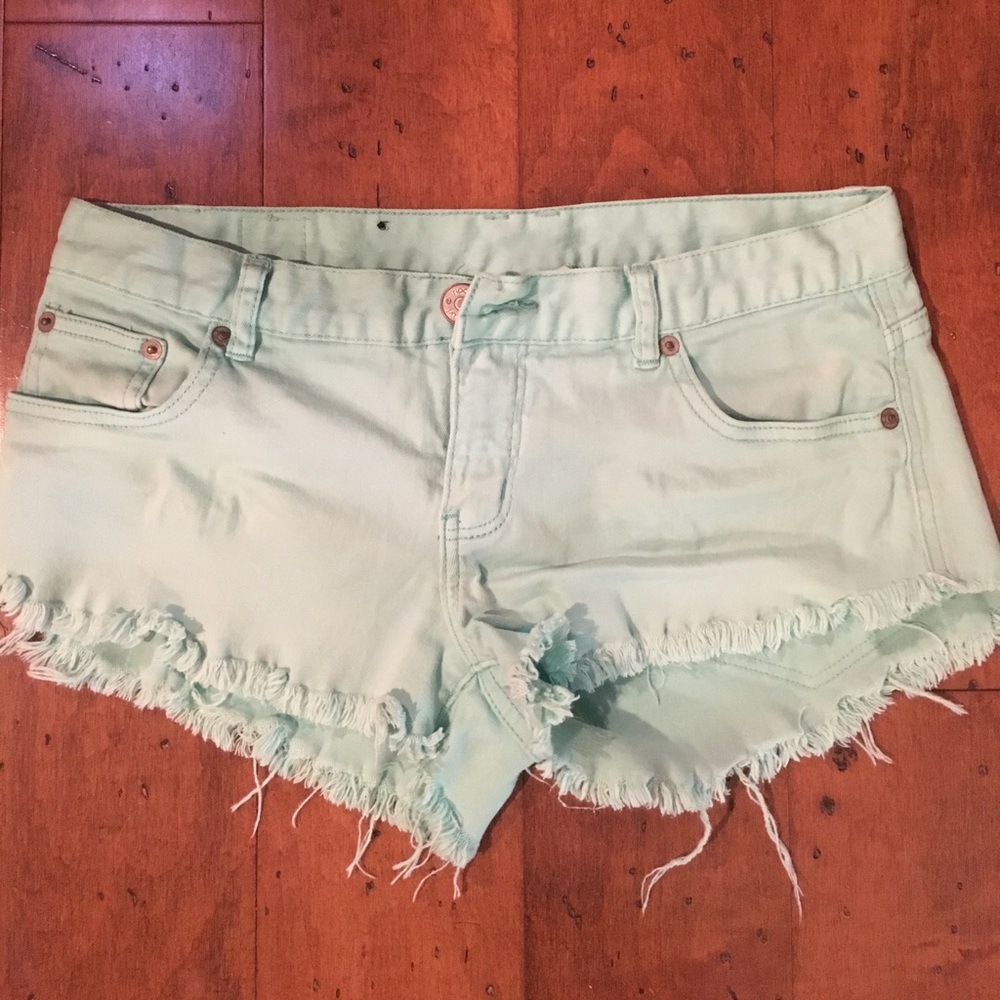 aqua Ripcurl Jean Shorts