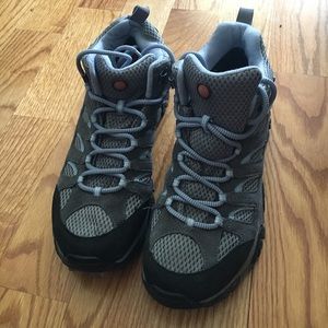 Merrill Moab Hiking boots - grey/periwinkle