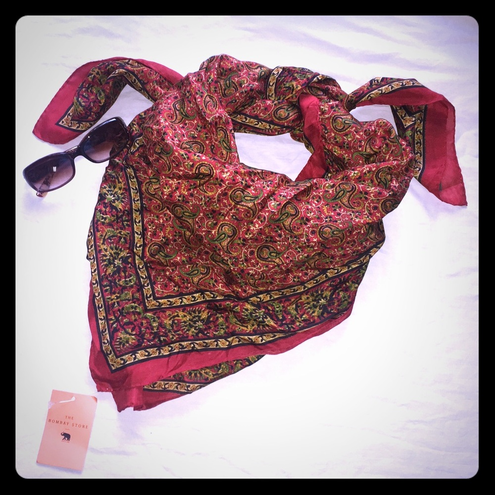 💯 % Silk Scarf picked up during my Asia travels