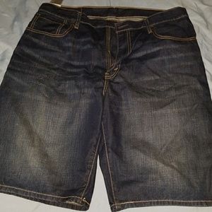 Men's jean shorts