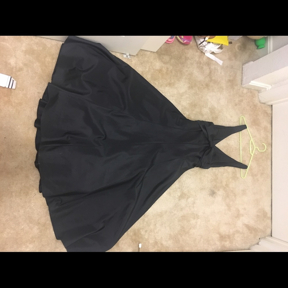 Black ball dress
