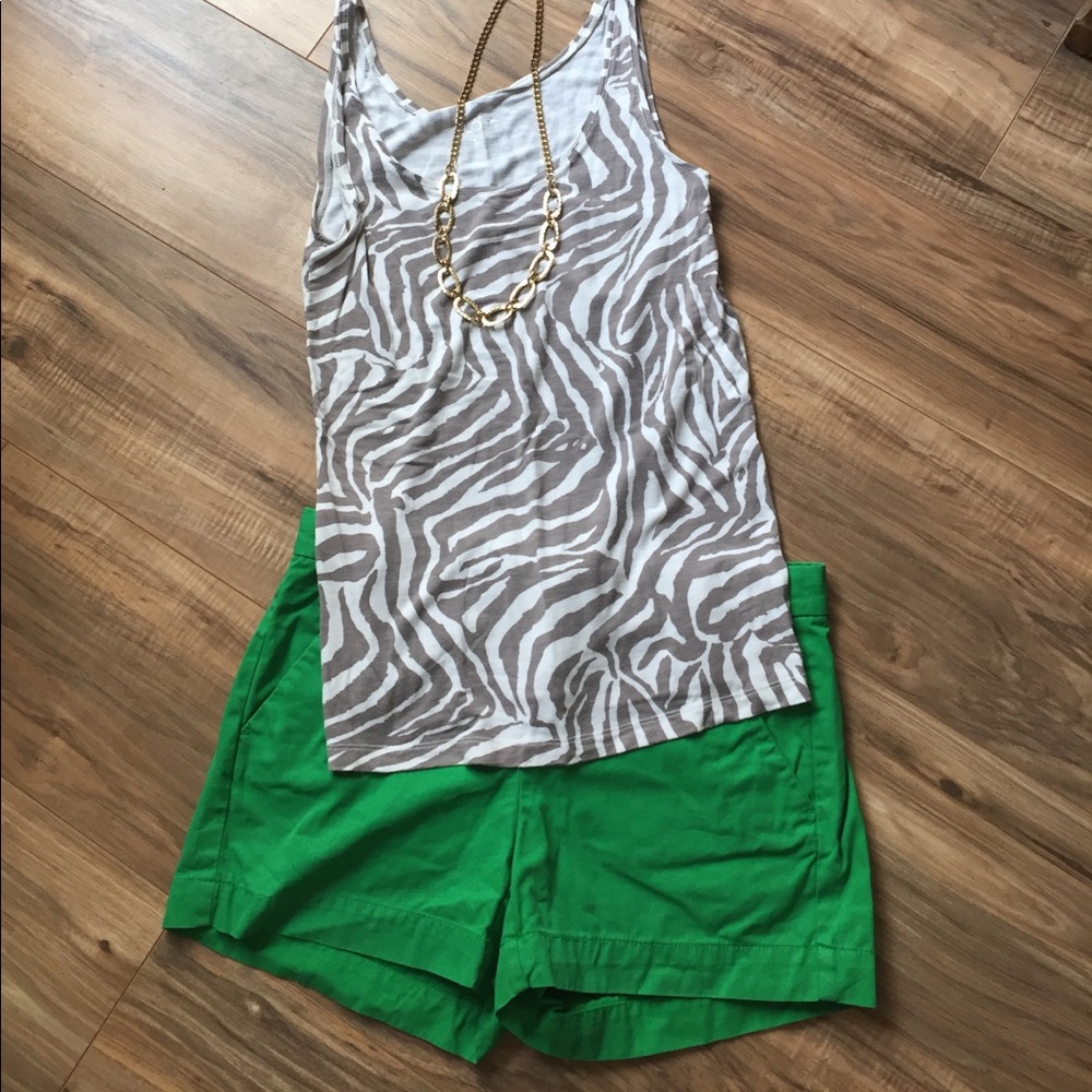 Sun kissed green chino shorts by GAP