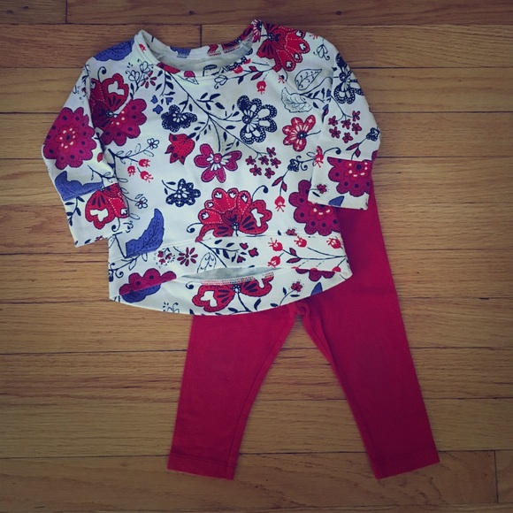 Old Navy Other - Old Navy 12-18 month pants and paisley sweatshirt