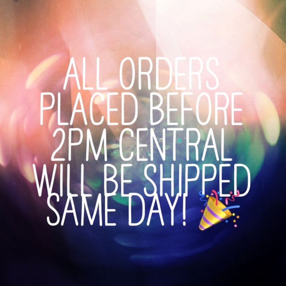 Same Day Shipping order before 2pm
