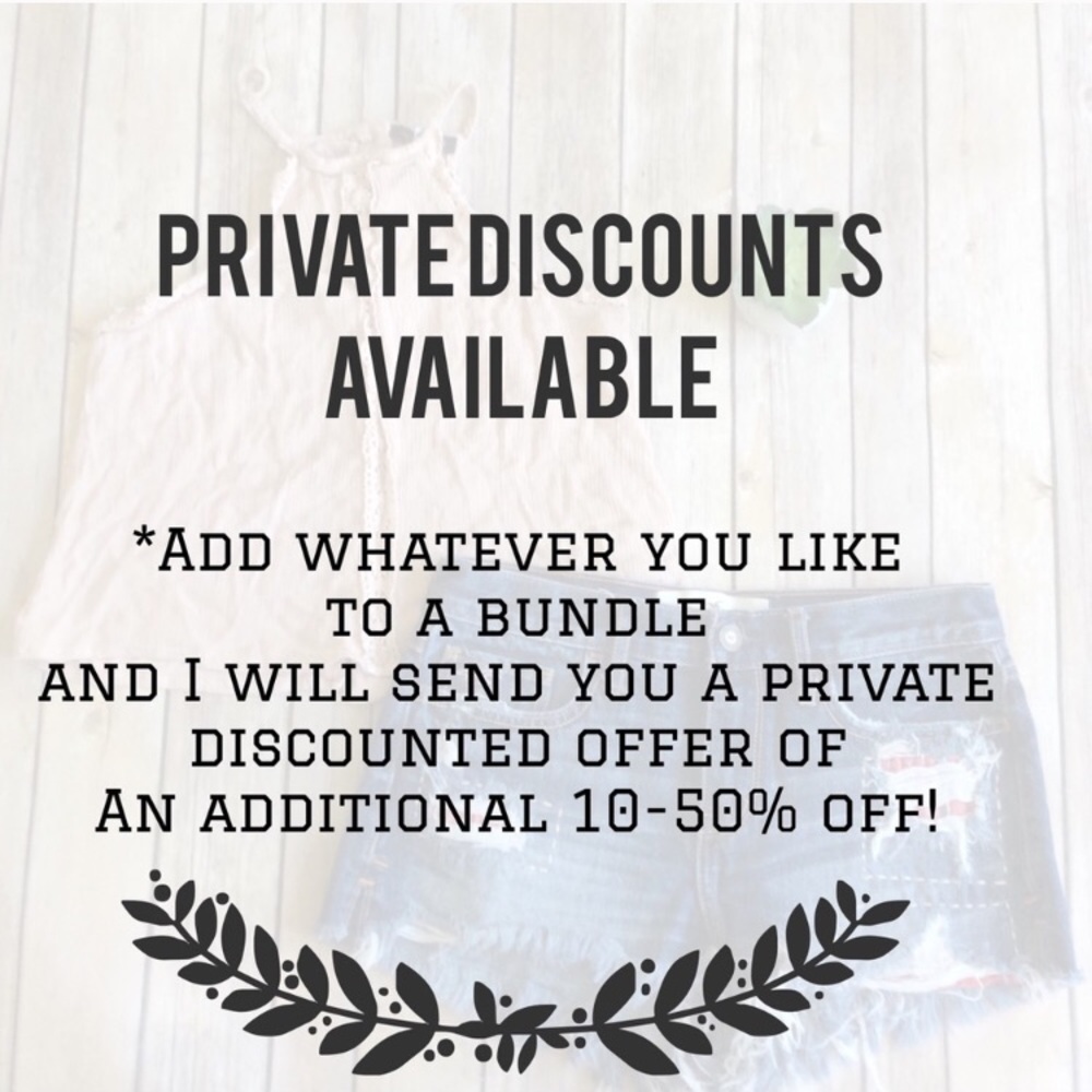 Discounts!!!