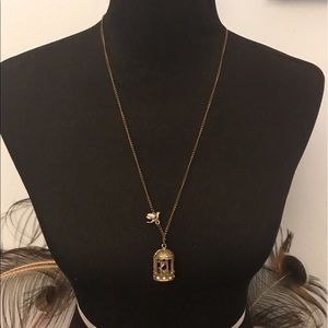 Birdcage necklace