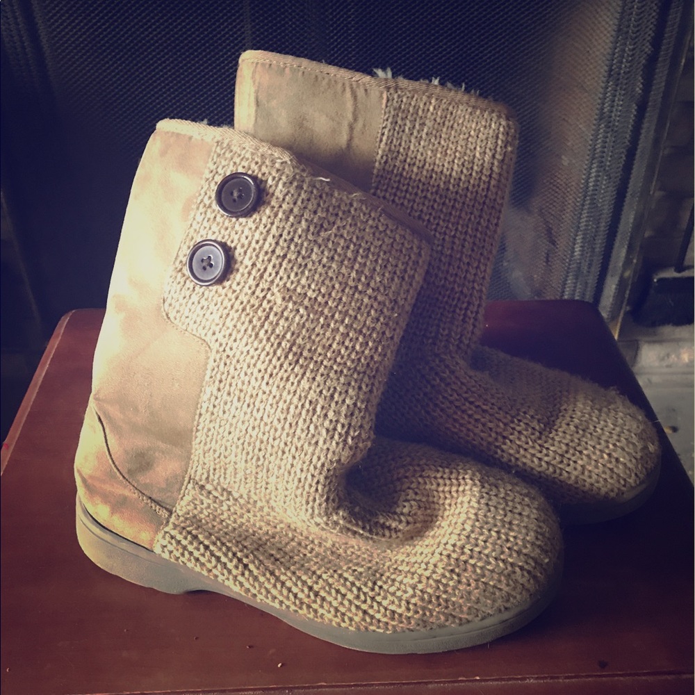 Fur-lined boots