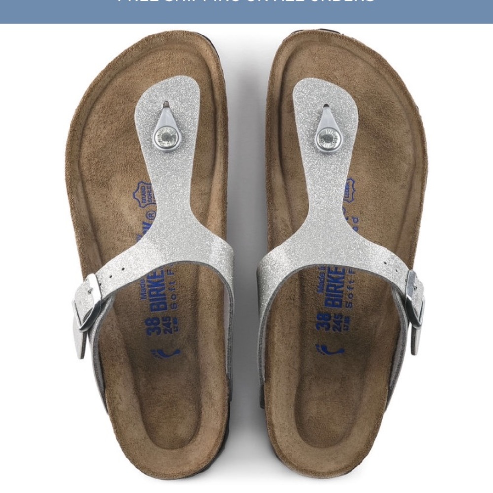 ISO- Gizeh/ soft footbed galaxy silver!