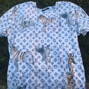 Men's 2017 Louis Vuitton tshirt