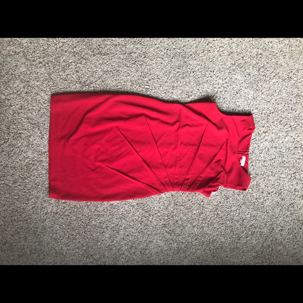 Red CALVIN KLEIN DRESS