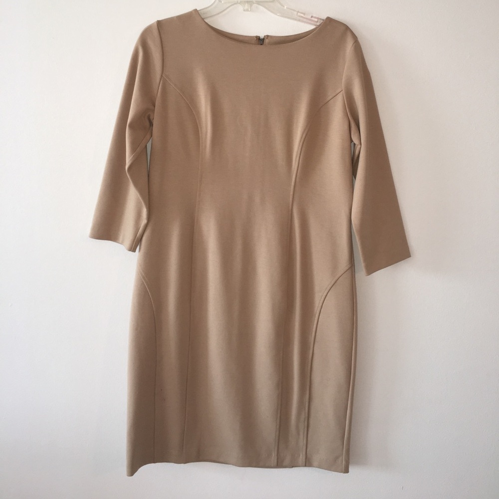 Tan dress