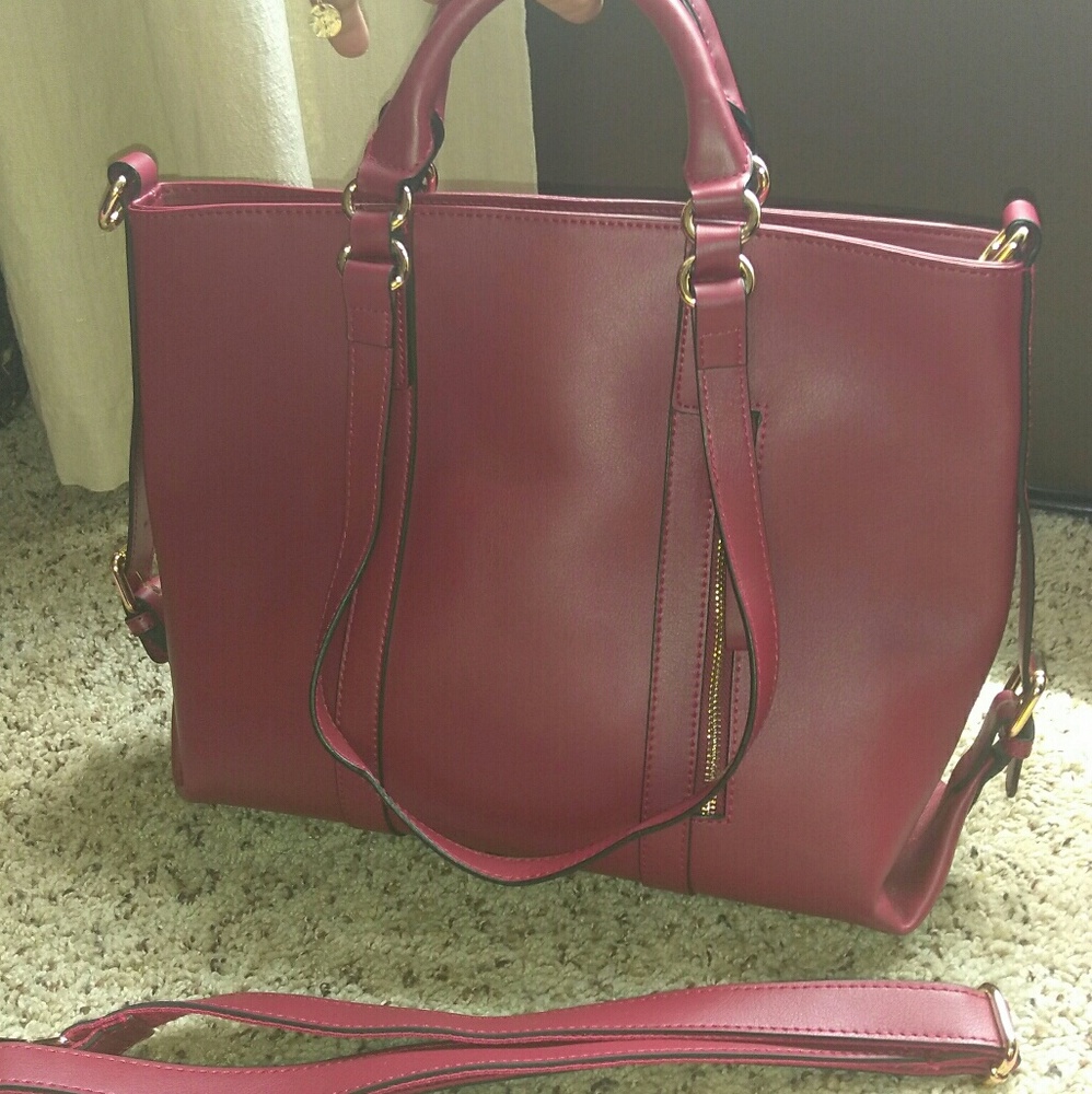 Kattee leather purse/tote