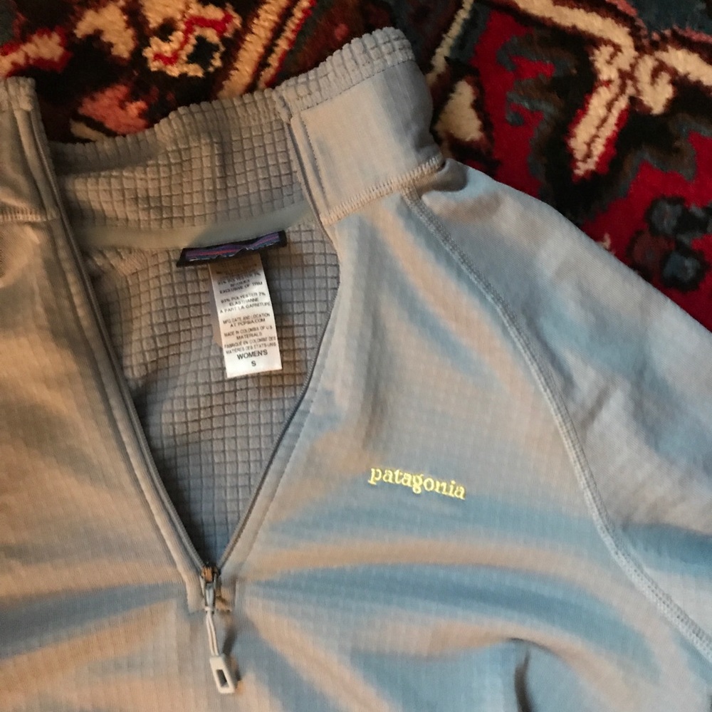 Grey Patagonia fleece