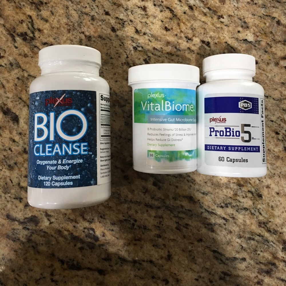Plexus unopened bioclense, vitalbiome, probio 5