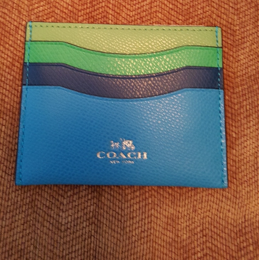 Coach card holder