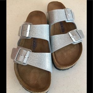 Birkenstock Arizona magic galaxy sandal. Worn once