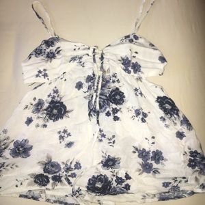 American Eagle Floral Tank Top