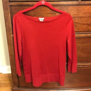 Ann Taylor silk sweater blouse