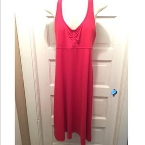 The Northface red dress