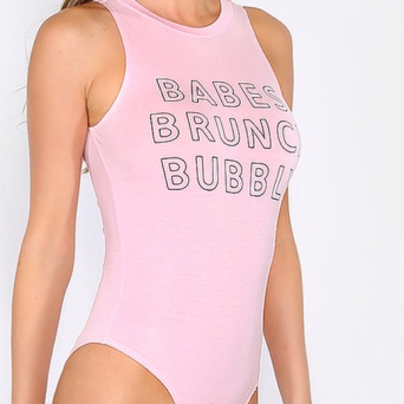 Babes Brunch Bubbly soft bodysuit - Picture 3 of 6
