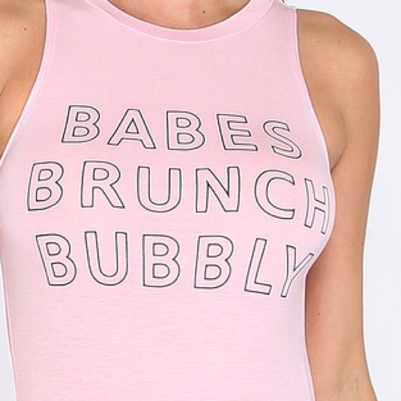 Babes Brunch Bubbly soft bodysuit - Picture 4 of 6