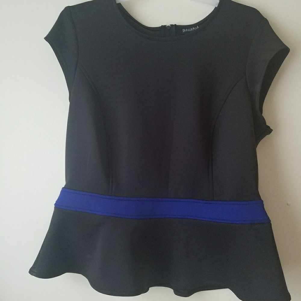 Soho Apparel Peplum Top