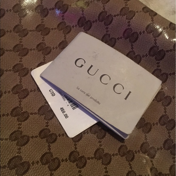 Brown Gucci logo purse - Picture 3 of 4