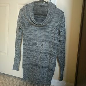 The Limited Grey Tunic Sweater