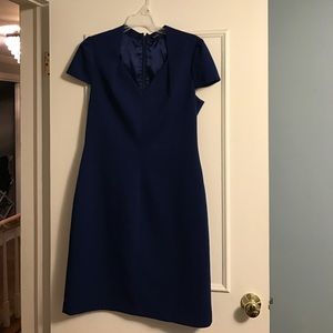 Tahari Size 10 royal blue dress