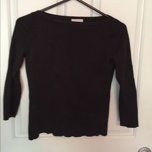 Black Ann Taylor top. Size XS. Mint!