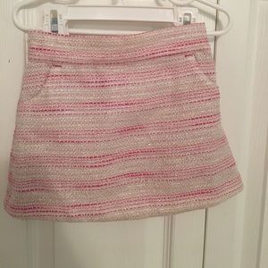 Shimmering skirt with pockets