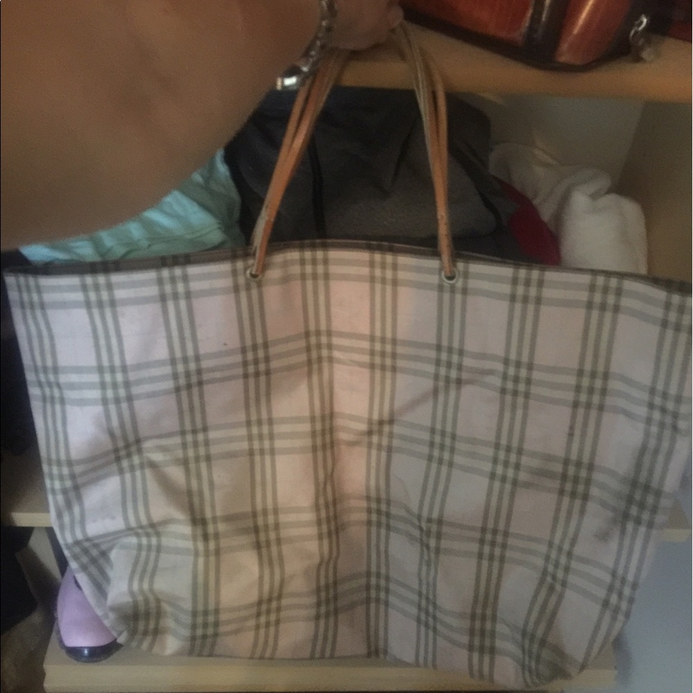 Very large authentic Burberry bag