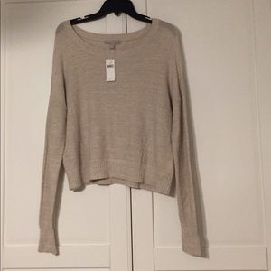 Banana Republic lightweight crop sweater