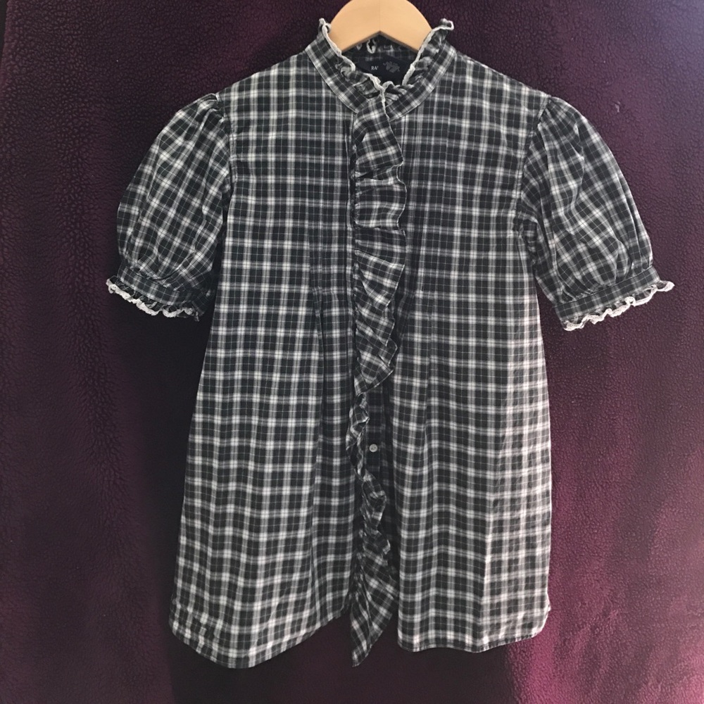Ralph Lauren Plaid Blouse